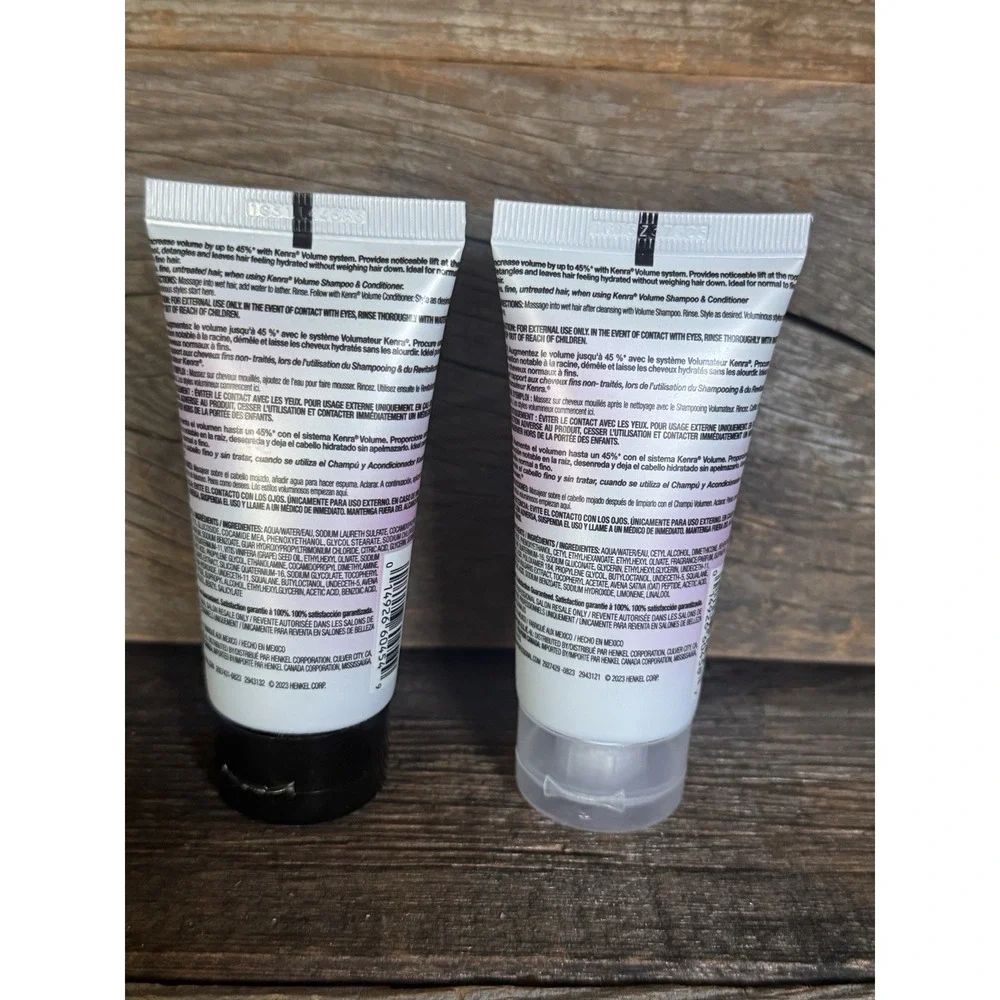 Kenra Volume‎ Shampoo + Conditioner Travel Set 1.7 oz Each NEW – Salon Duo
